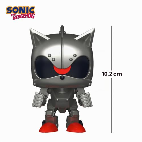 Sonic The Hedgehog Figurine POP! Mecha Sonic 9 cm - vue 3