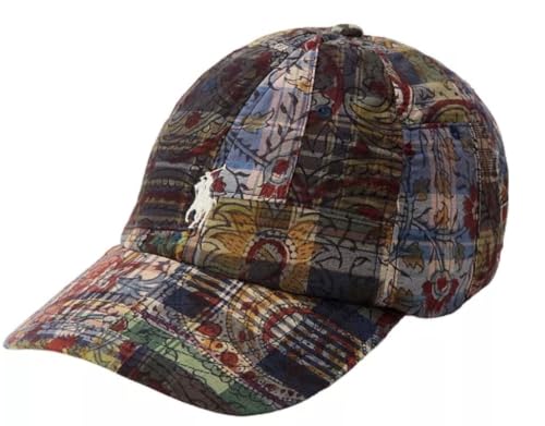 Image of Polo Ralph Lauren Core Classic Baseball Cap, Bleeding Madras, One Size