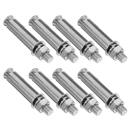 8 pernos de expansión de acero inoxidable para pared de concreto miniatura 1
