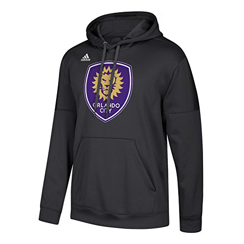 adidas Orlando City SC Hoodie Pullover Sweatshirt Team Issued (X-Large)