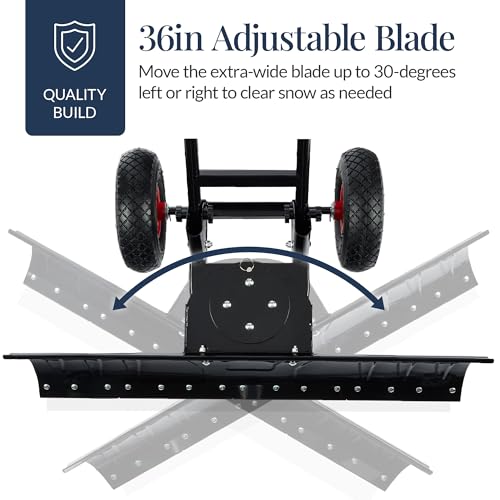 Best Choice 36in Steel Snow Pusher