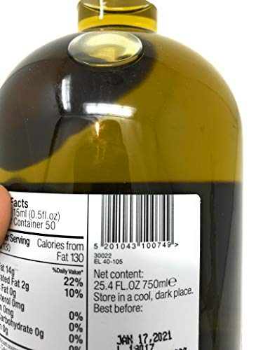 Aceite de oliva extra virgen Iliada 25.4 fl oz miniatura 2