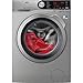 AEG L8WEC162S Lavasecadora de Libre Instalación, Carga Frontal, Lava 10 Kg, Seca 6 Kg, 1600 rpm, Serie 8000, Motor Inverter, Programa NonStop, Panel LCD, Puerta, Inox