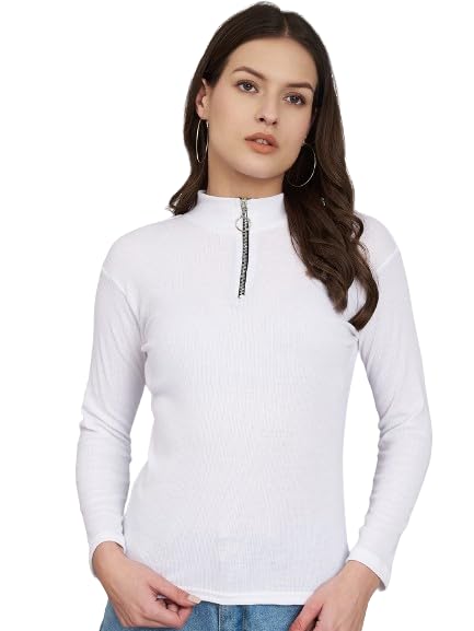 Image of Zip Tops |Tops for Women |Tops for Women Stylish | Top for Girls | Top for Women Stylish Latest