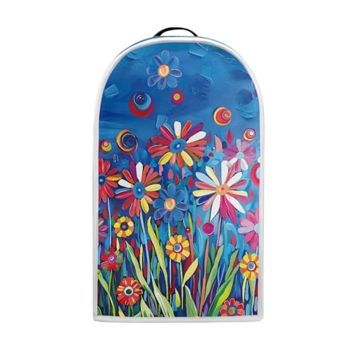 Psesaysky Colorful Floral Blender Cover Stand Mixer Cover for Kitchen Coffee Machine Cover Food Processor Cover Lightweight Blender Covers Dust Cover for Kitchen