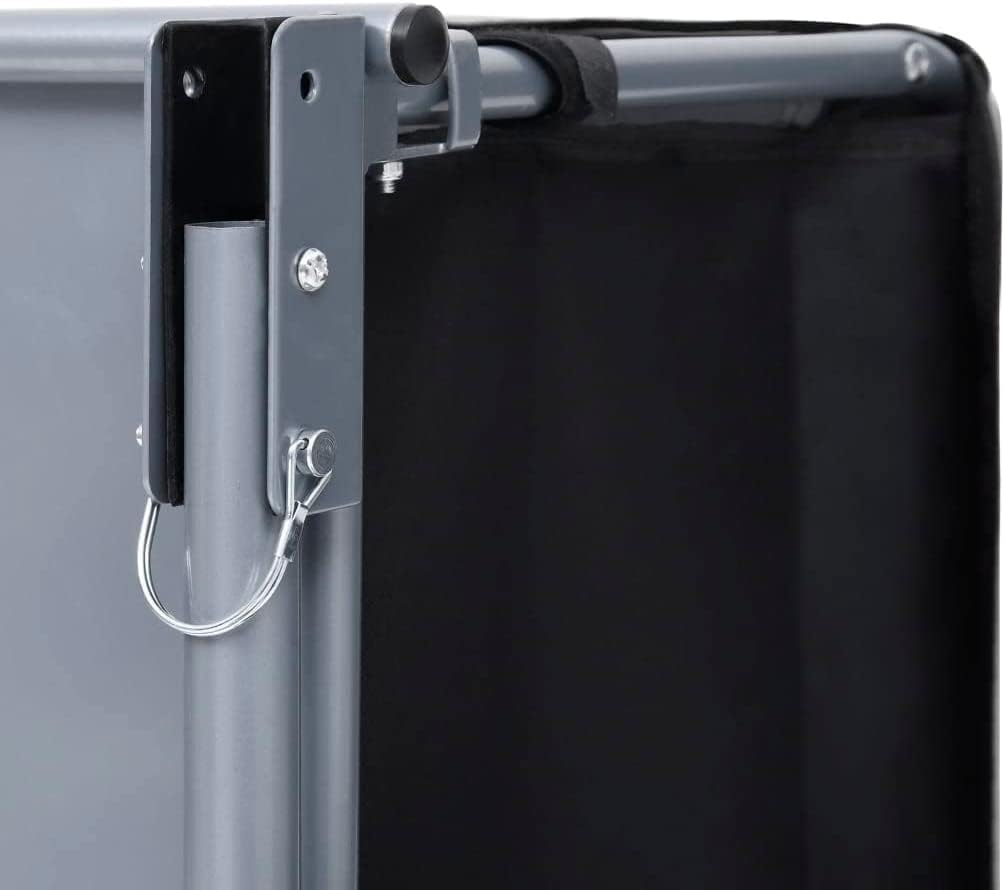 Kids Bike Trailer Bicycle Trailer, Outdoor Storage Cart, Sporting Recreation Bike Trailer, Cargo Bicycle Accessories,Bike Cargo Trailer Black and Grey 65 Kg,