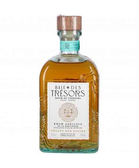 Baie Des Tresors Fruits Des Pluies Rhum Agricole Ambre 50