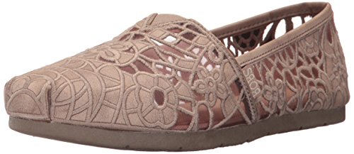 BOBS from Skechers Women's Luxe Fashion Slip-On Flat
