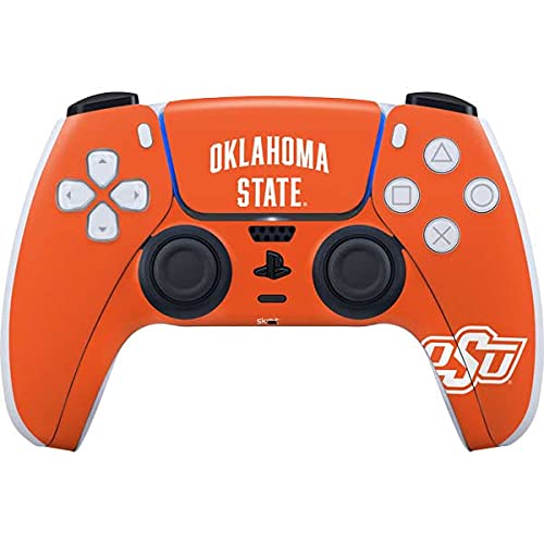 Skinit Decal Gaming Skin Compatible with PS5 Controller - Officially Licensed Oklahoma State University OSU Cowboys Basketball Design