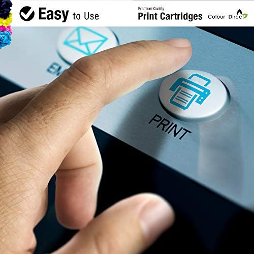 Colour Direct 550XL 551XL Compatible Ink Cartridges for Canon PGI-550 CLI-551 XL for Canon Pixma iP7250 MG5650 MX925 MG6450 iX6850 MG5550 MX920 MX725 iP8750 MG6350 MG5450 MG6650-10 Pack (2 Sets)