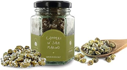 Medium Capers in Sea Salt 90g