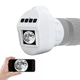 Telescope Eyepiece Camera - Fits 34-46mm Monoculars & Microscopes, WiFi Live Streaming, Infrared Night Vision, 1.6” Display, Photo/Video Recording, 6 Hours Battery, Free App for Real-Time Viewing