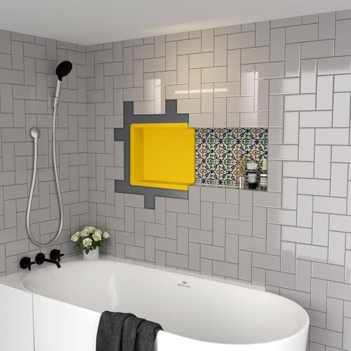 Uni-Green Extra Large Shower Niche 16"X40"(Inside 38" x 14") in W...