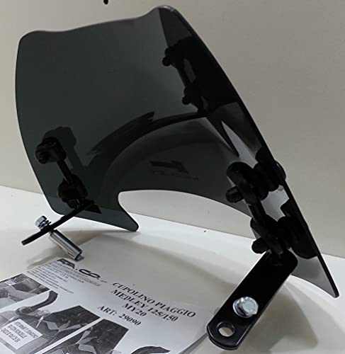 Windschild Piaggio Medley 125-150cc ab 2020 - Artikelnummer 29090 Dunkelgrau