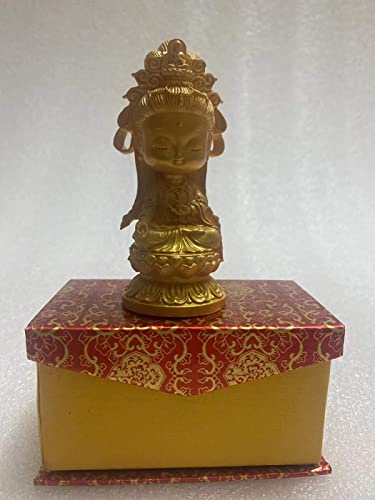 Guanyin statuette de bureau petit Bodhisattva statue decoration maison - 3