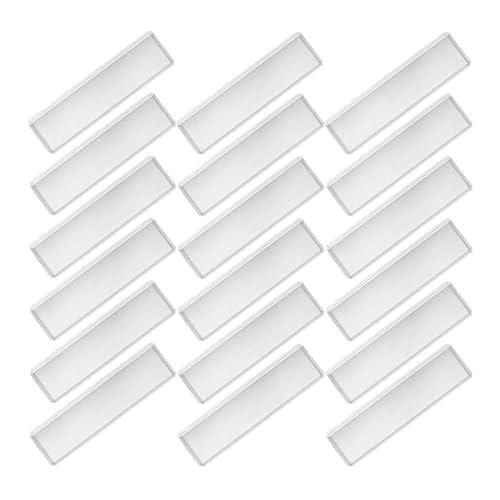 NUOLUX 50�����v�����|�P�b�g�X���[�u �S�����I�^�O�z���_�[ ���[���p���x���z���_�[ PVC�f�� �h���@�\�t�� �I�t�B�X��q�ɂ̃C���f�b�N�X�J�[�h�����ɍœK 11×3cm�T�C�Y