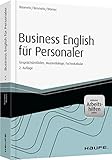 Business English für Personaler – inkl. eBook & Zugang Sprachportal: Gesprächsleitfäden, Musterdialoge, Fachvokabular (Haufe Fachbuch)