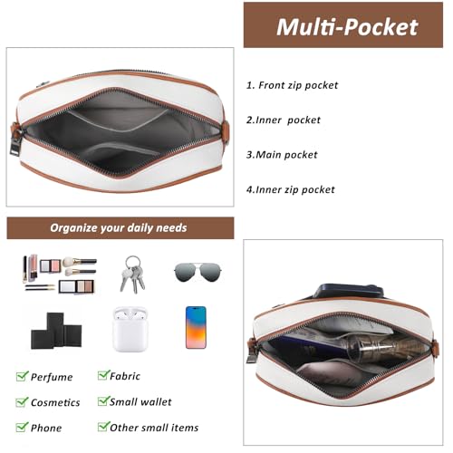 Crossbody Bags for Women Trendy,Vegan Leather Crossbody Purses for Women Small Shoulder Bag Handbags with Wide Strap3