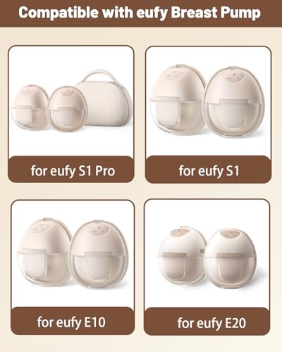 Set 6 inserts para extractor de leche eufy 19 mm silicona miniatura 2