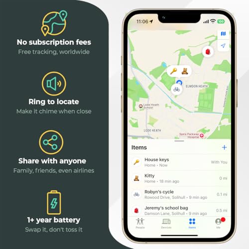 ROAM SMART TRACKER Bluetooth Item Locator: iOS & Android Compatible - image 2
