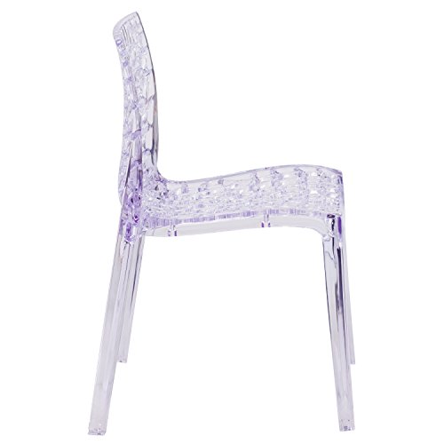 Flash Furniture Vision Series Transparent Stacking Side Chair #TOP2
