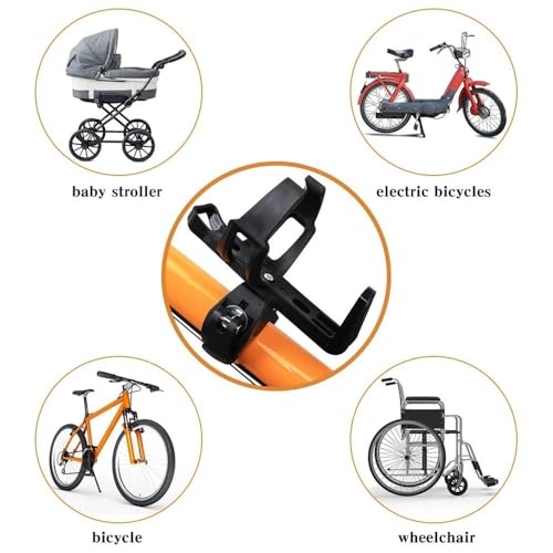 Porte-bouteille de vélo anti-chute support blanc robuste pour bidon