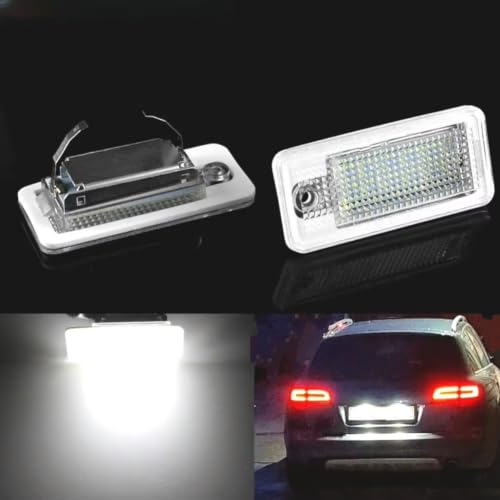 Evite multas con la luz de matrícula trasera para RS4 2006-2008 4