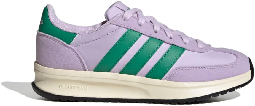 adidas Kids Girls Run 70S 2.0 Lace Up Sneakers Shoes Casual - White