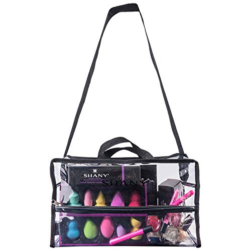 Shany Clear Pvc Water-Resistant Travel Tote Bag - Large See-Thru Bag With Adjustable Shoulder Straps And Zippered Pockets #TOP4