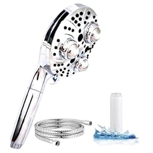 RonyCron Duschkopf DSK001 mit Schlauch