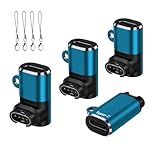 USB-C zu Garmin Watch Ladekabel Ladegerät Adapter 4Stück,Winkel Type-C Ladeadapter für Garmin Fenix 8 7 6 Solar,Vivoactive 6/5/4S,Venu 3S/2S,Forerunner 165/965/955/945/265/55/45,Epix Pro 2,Enduro 3