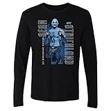 500 LEVEL Sean Strickland UFC Long Sleeve Shirt - Sean Strickland Vertical Name WHT (Black, Medium)