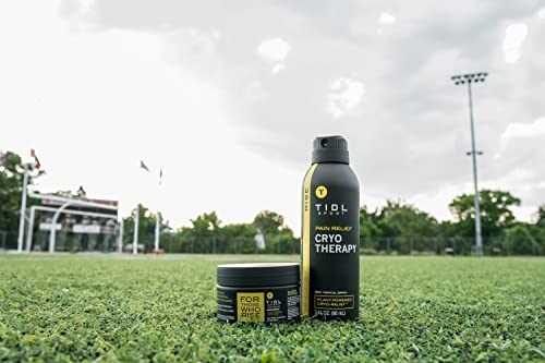 Tidl Plant Powered Cryotherapy Spray – Instant Cooling Pain Relief – Full Body Recovery – Organic Plant-Based Formula – Relieves Muscle And Joint Pain, 3Oz #TOP6