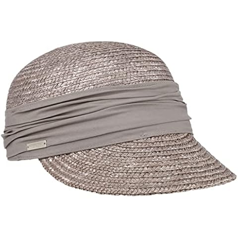 Seeberger Sombrero de paja para mujer, pardo Cover