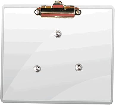 Evolution Golf Cart Scorecard Holder with Hardware - Fit for D2 Classic Carrier Forester Turfman Scorecard Holder - Golf Cart Use for Keeping Score | Clear Acrylic | Durable