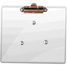 Evolution Golf Cart Scorecard Holder with Hardware - Fit for D2 Classic Carrier Forester Turfman Scorecard Holder - Golf Cart Use for Keeping Score | Clear Acrylic | Durable