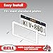 Bell Automotive 22-1-46144-8 Barbed Wire License Plate Frame, Corrosion Resistant, Easy to Install