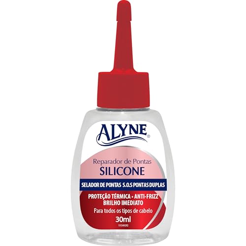 Alyne, Reparador de Pontas, Silicone, 30 ml, Vermelho