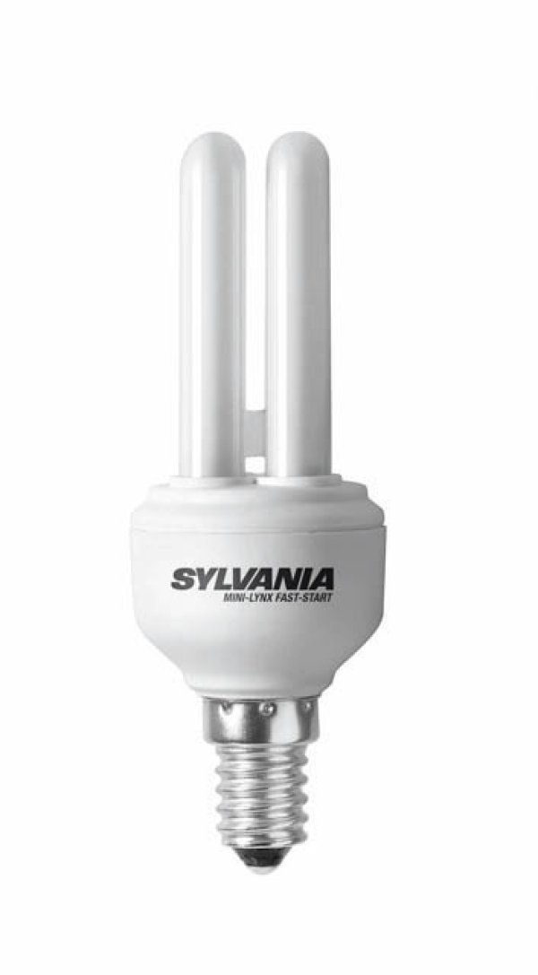 FAST START ENERGY SAVING LAMP E14 7W 840 (CW) SYL-24735 Sylvania