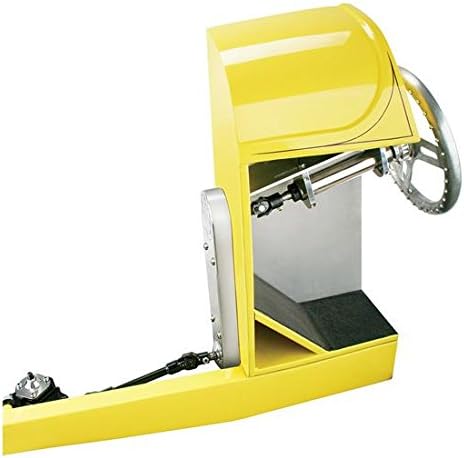 Miniatura 7 de Caja de dirección transparente de 12 pulgadas Offset Steer Drop-Brushed-34-36 Spline