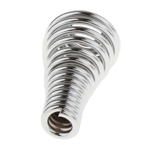 IEUDNS poignée ressort BBQ acier, 1,3x5,3cm argent