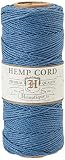 Hemptique 100% Hemp Cord Spool - 62.5 Meter Hemp String - Made with Love - No. 20 ~ 1mm Cord Thread