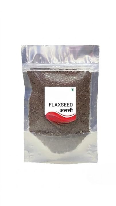 Flax Seed Without Roasted | Alsi Seeds | Fiber Rich Hair Groth | Pack of -200gm