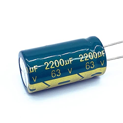 Condensateur électrolytique 63V 2200uF haute fréquence pour réparation de circuits électroniques