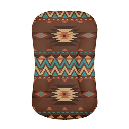 Kathyboom Aztec Baby Loungers Cover Stretchable Cover for Newborn Baby Boys and Girls Durable Nest Pillow Cover Fit for Most Baby Boys and Girls
