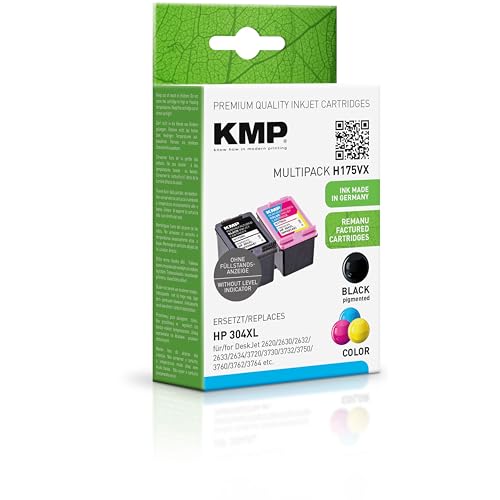 Cartouche d'encre cyan KMP 1759 4005 compatible lot de 2 pour imprimante de bureau