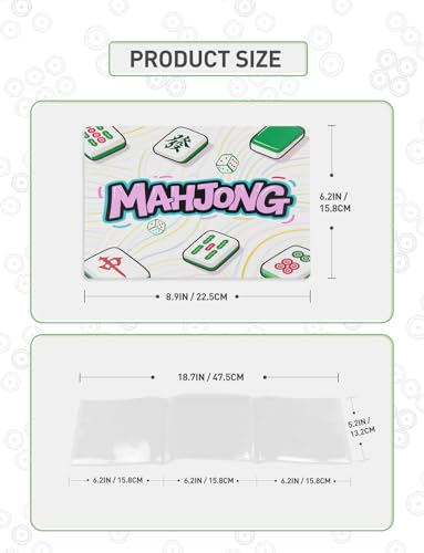 2026 Mahjong Card Sleeve Holder, 4 Pack Fit Large Print miniatura 2