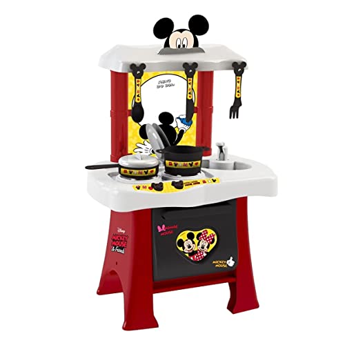 Cozinha Mickey Xalingo Vermelho/Branco