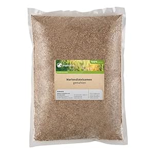 Makana mariendistelzaad, gemalen, 1000 g zak (1 x 1 kg)