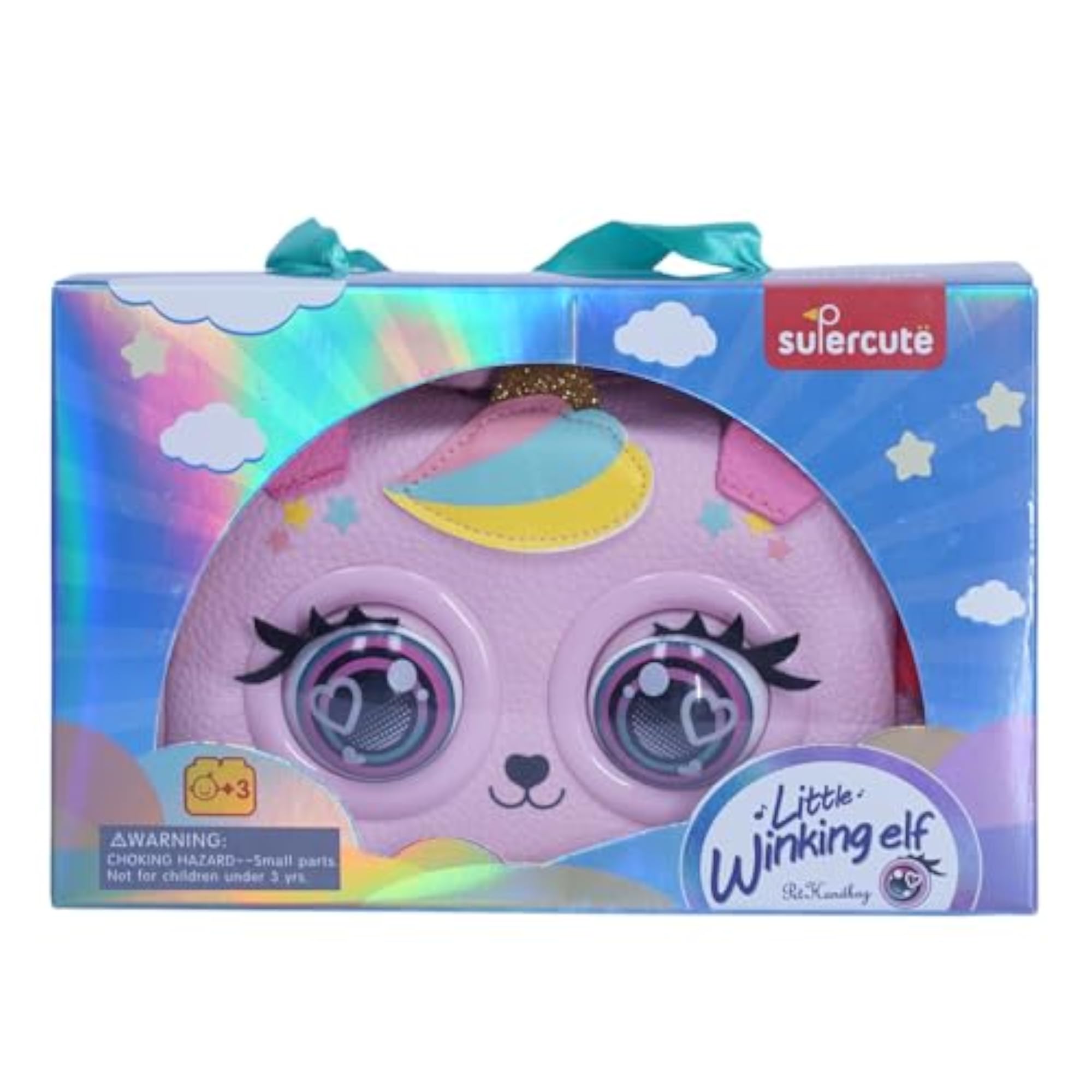 Unicorn Winking Elf Shoulder Bag